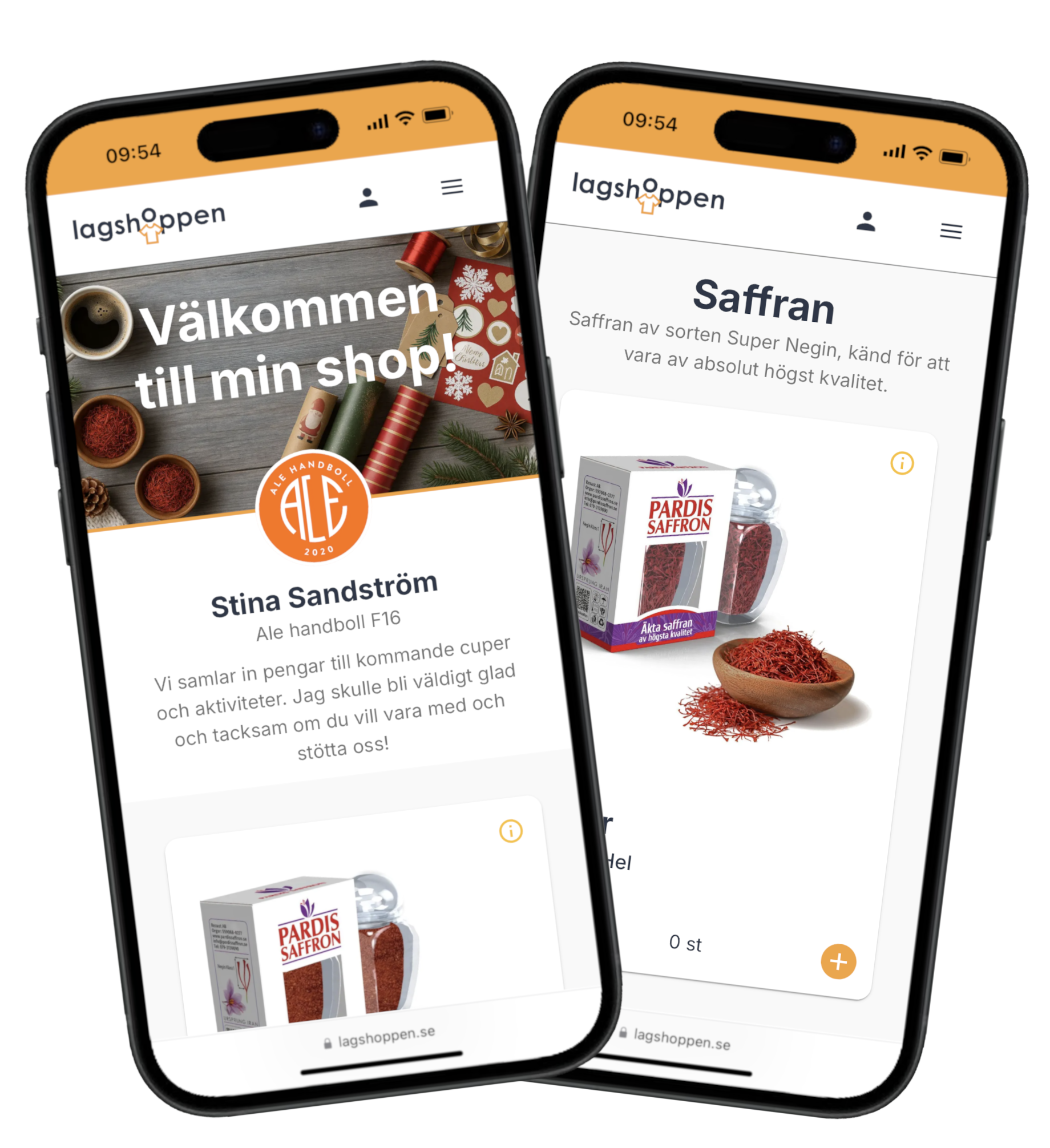 Sälja saffran med klassen, laget eller föreningen