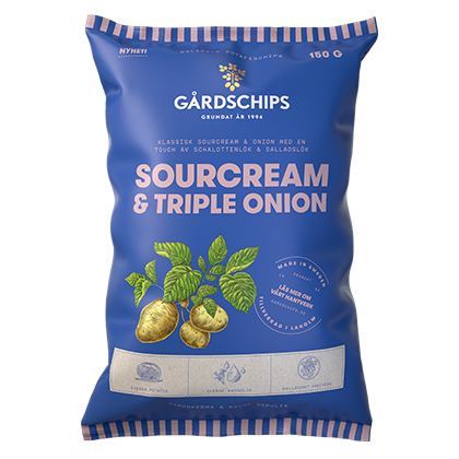 Chips Sourcream & Triple Onion