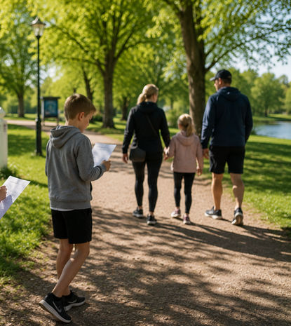Anordna tipspromenad som klassaktivitet