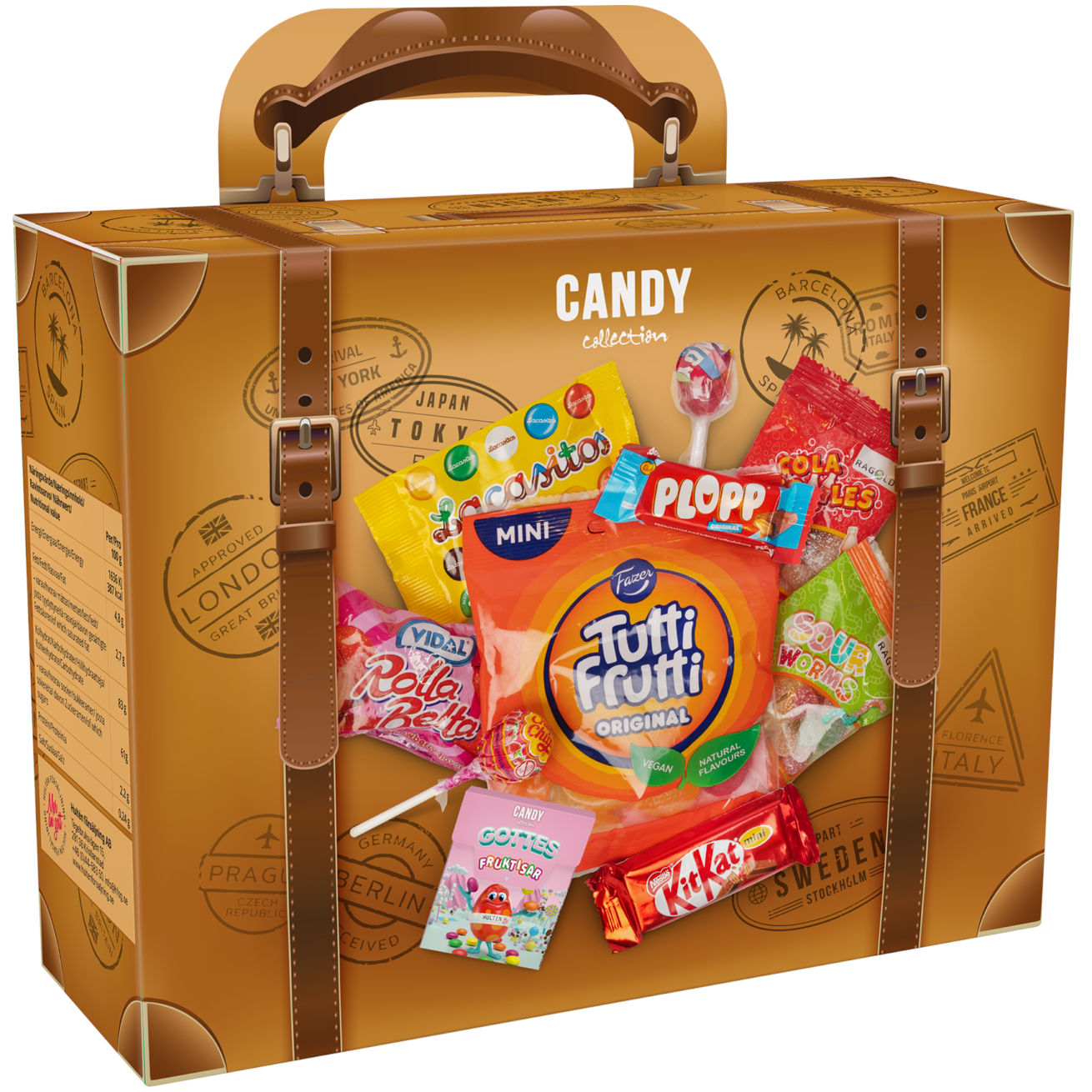 Godisväska Globetrotter