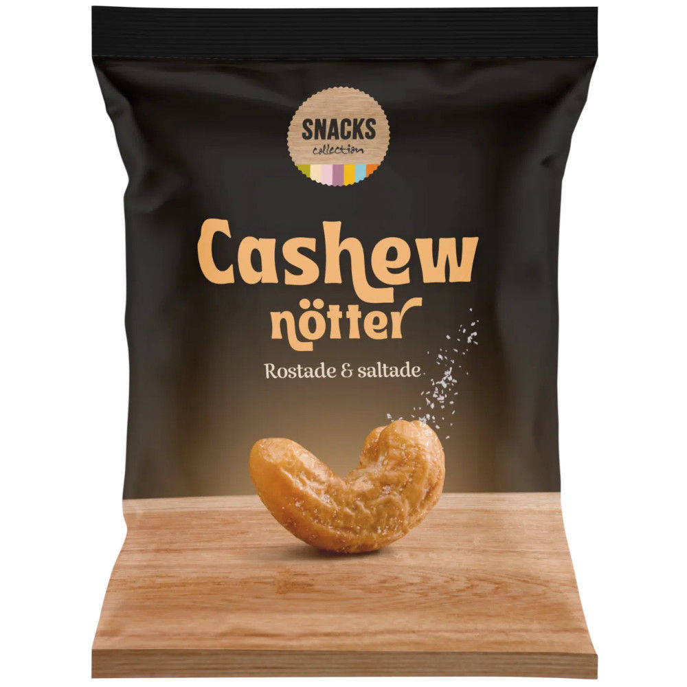 Cashewnötter rostade & saltade