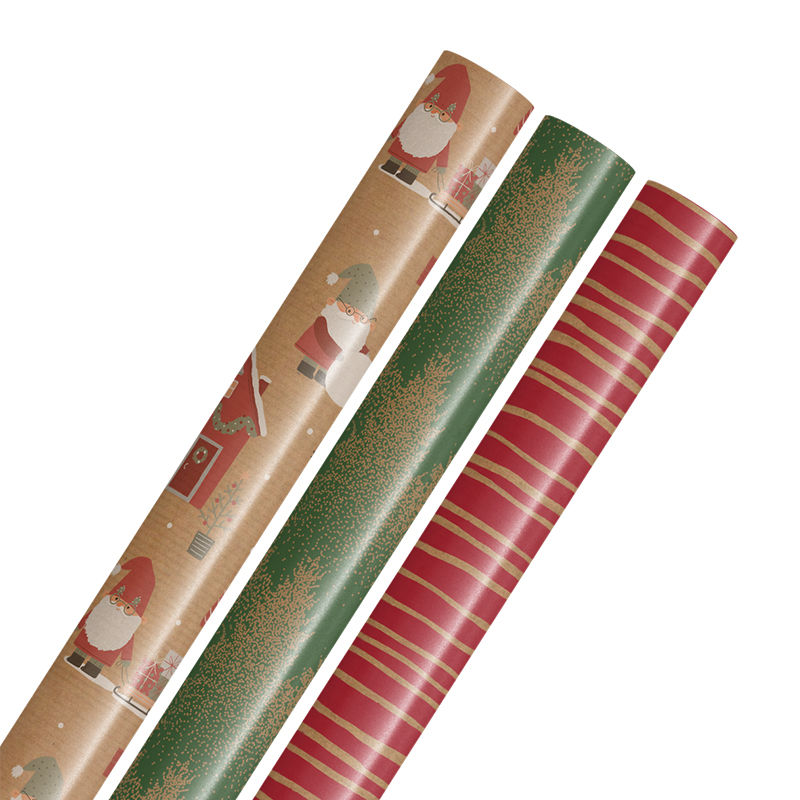Paket 2: Julpapper kraft