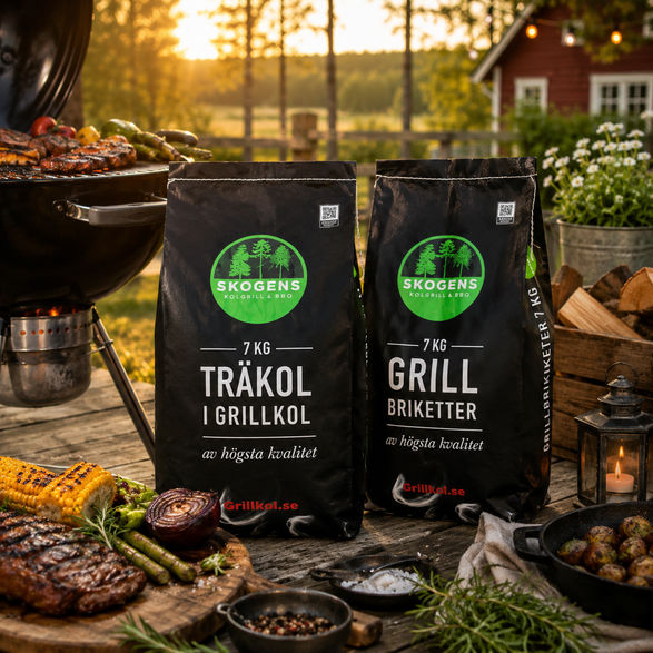 Ett förslag på produkt för de som vill sälja grillkol med klassen eller laget