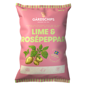 Bild på produkten Chips Lime & Rosépeppar som ni tjänar 11kr + bonus på att sälja