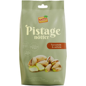 Bild på produkten Pistagenötter torrostade & saltade som ni tjänar 27kr + bonus på att sälja