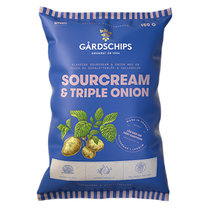 Bild på produkten Chips Sourcream & Triple Onion som ni tjänar 9kr + bonus på att sälja