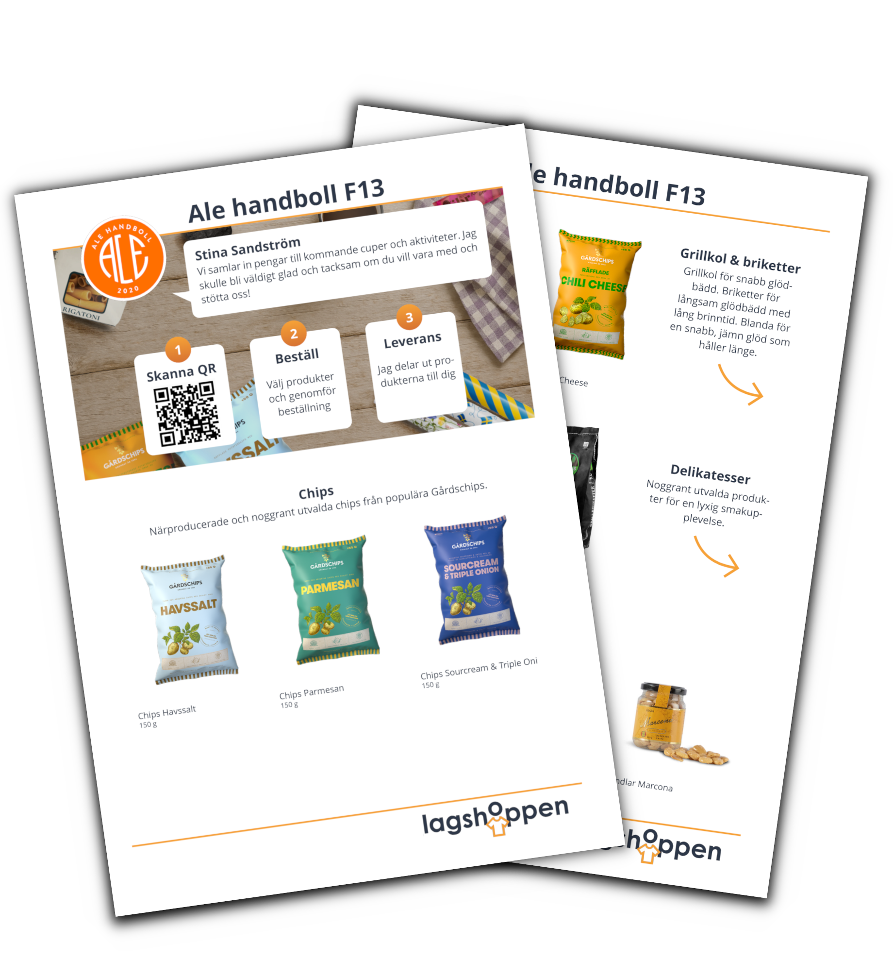 Ett säljblad och en mobiltelefon som visar hur enkelt det är att tjäna pengar inför sommaren