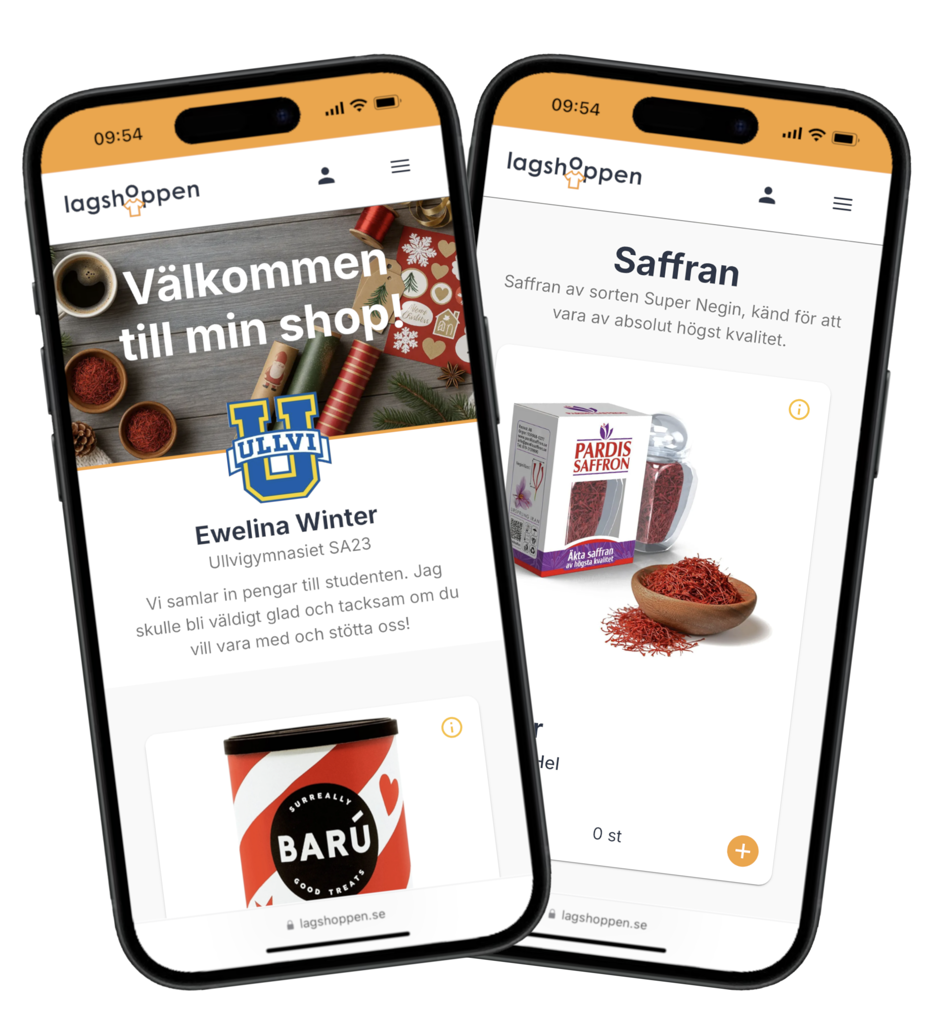 Sälja vintermix med klassen