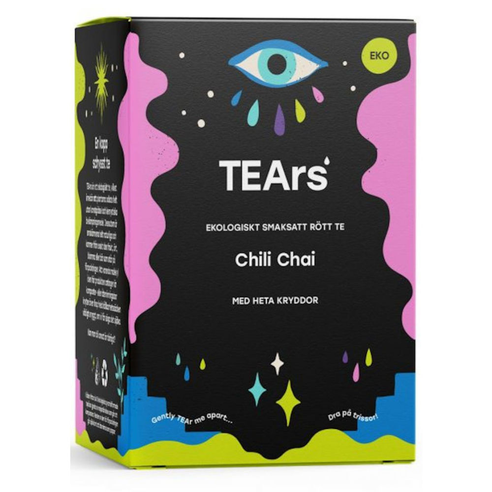 Tears chili chai är ett förslag på produkt för de som ska sälja te med klassen eller laget