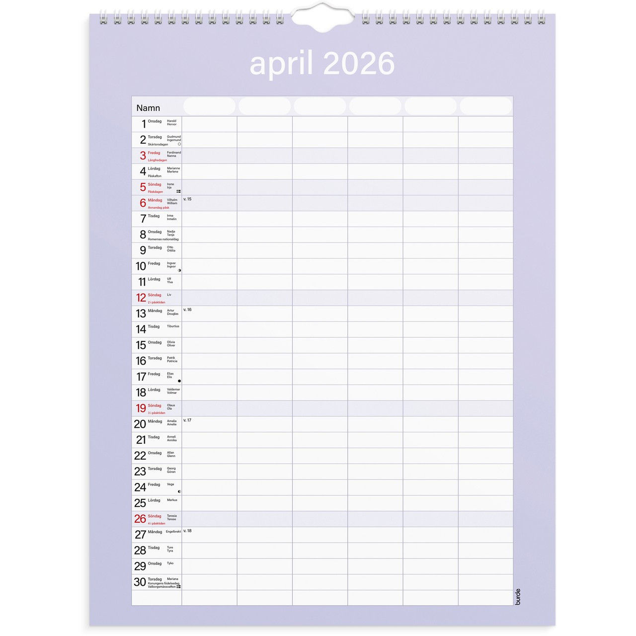 Familjekalender