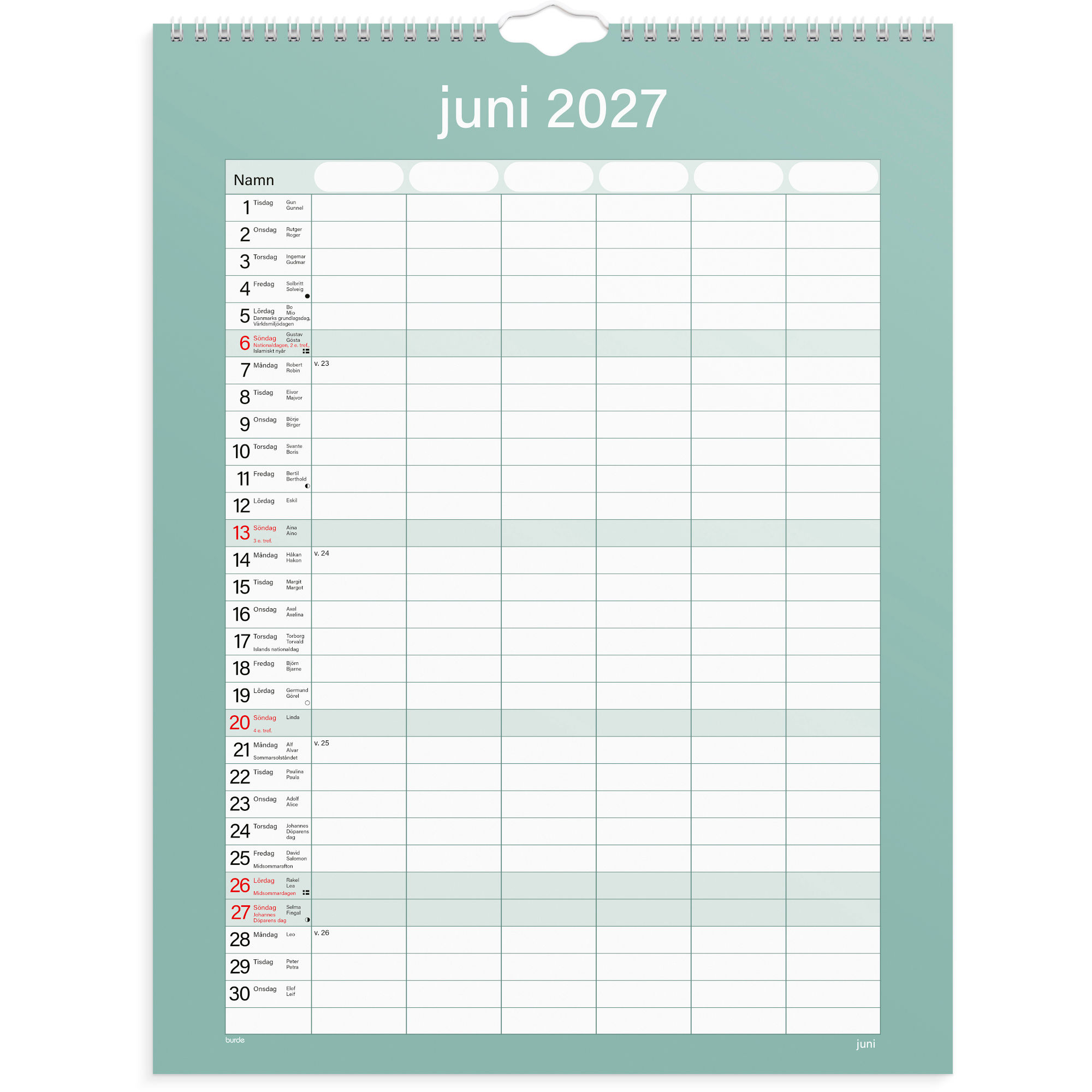 Familjekalender
