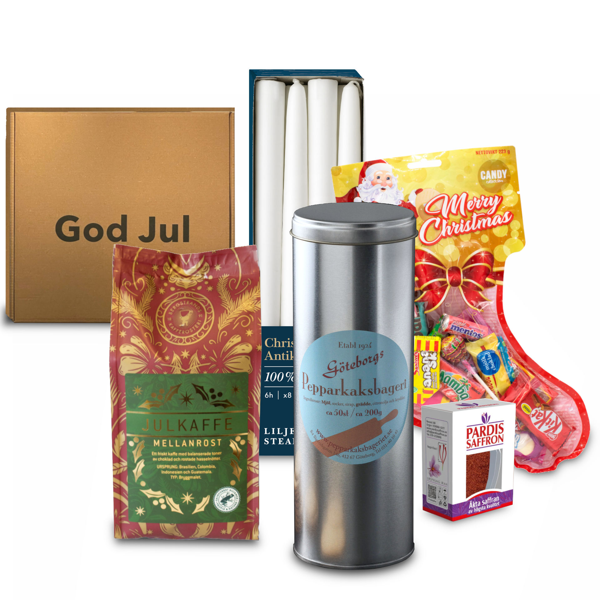 Julklapp God Jul-låda