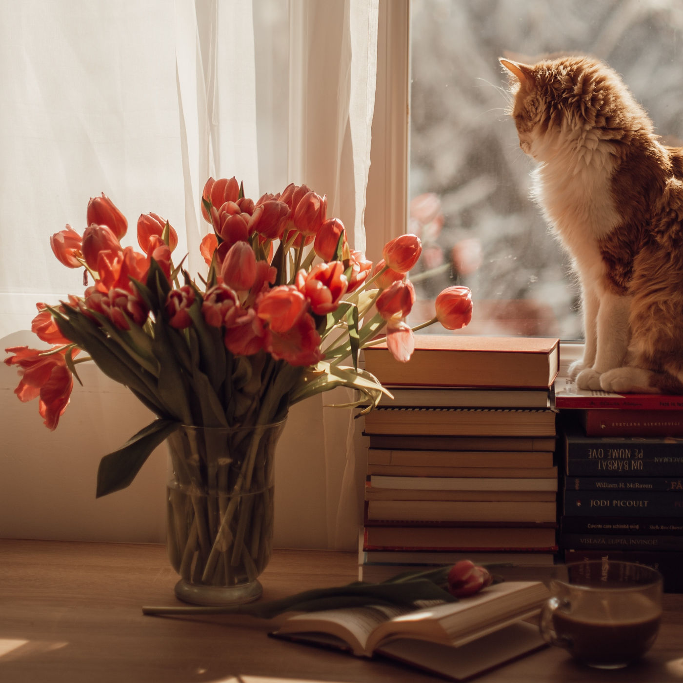 Sälja blommor med klassen eller laget