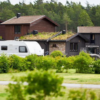 Ett av boenden på Daftö Resort